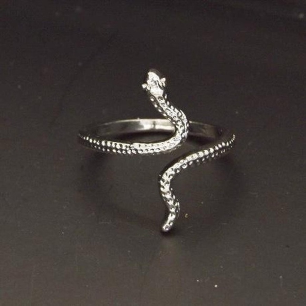 Minimalist Snake Wrap Ring